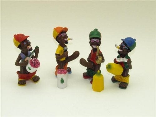 Partij Afro Beeldjes met peniskoker, Ophalen of Verzenden, Nieuw, Mens