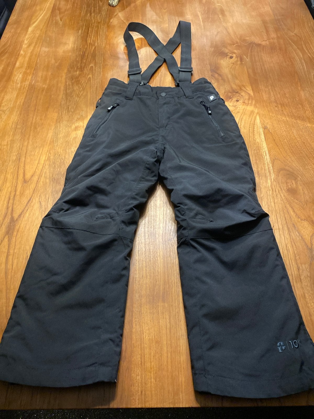 Protest zwarte ski broek met bretels - Maat 116 (jongens), Ophalen of Verzenden, Zo goed als nieuw, Broek