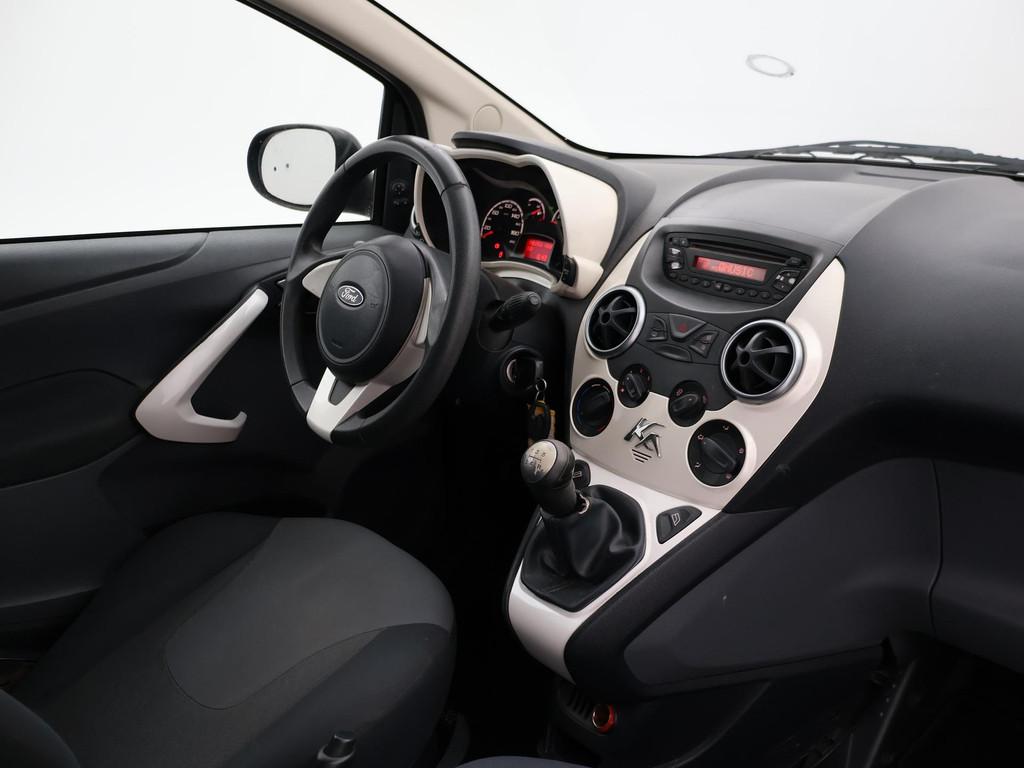 Ford Ka 1.2 TITANIUM + L.M. VELGEN | AIRCO | MISTLAMPEN | EL, Auto's, Ford, Voorwielaandrijving, Stof, Gebruikt, 1242 cc