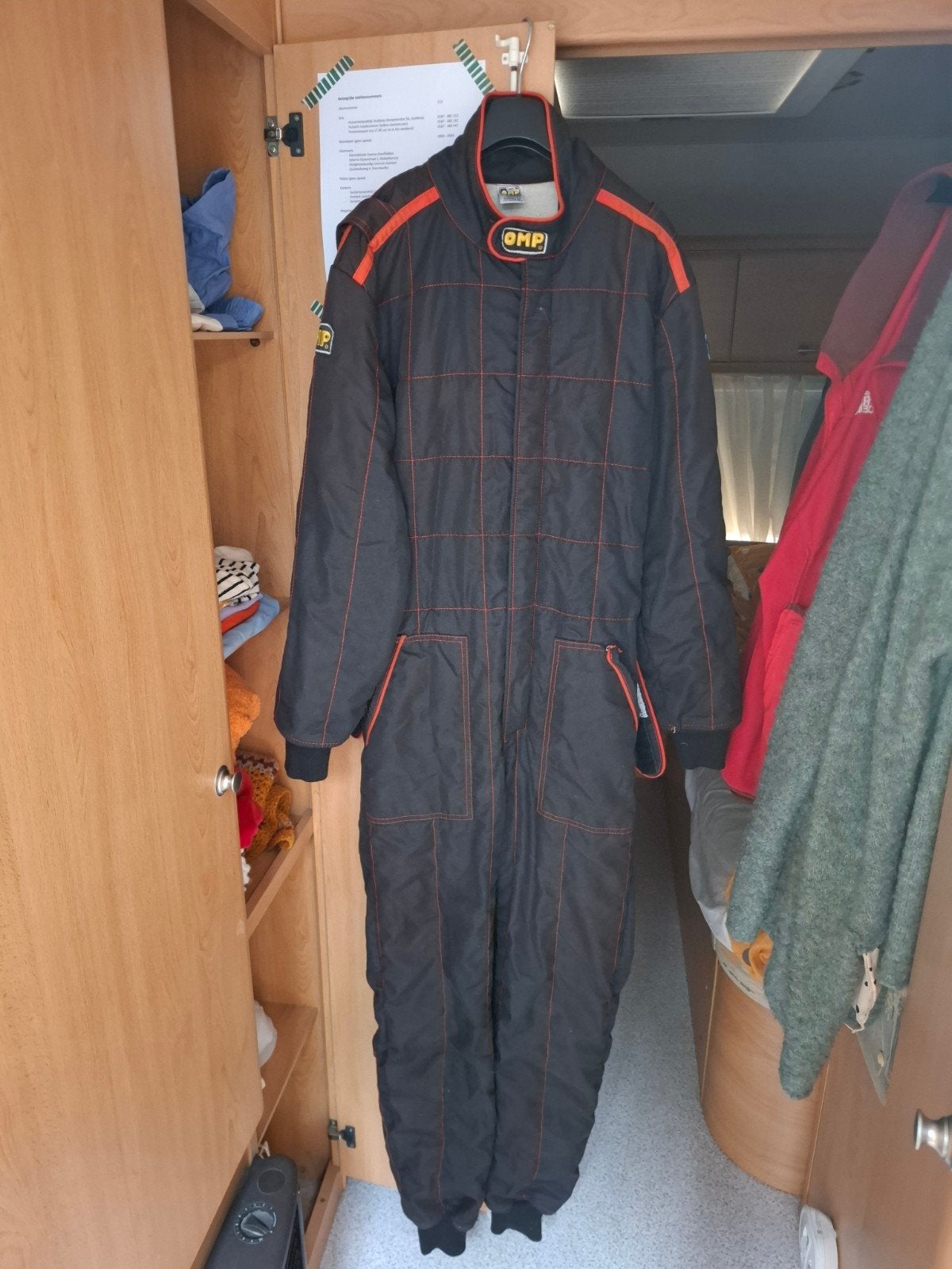 OMP Race Overall Maat 52 Onbrandbaar FIA Goedgekeurd, Auto diversen, Ophalen of Verzenden