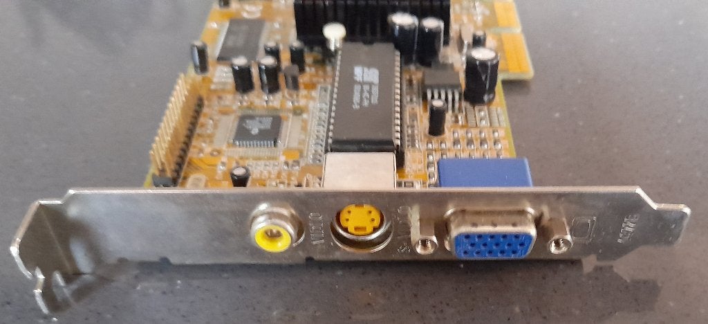 Videokaart AGP, Computers en Software, Gebruikt, Overige soorten, Tv-Out, Ophalen of Verzenden