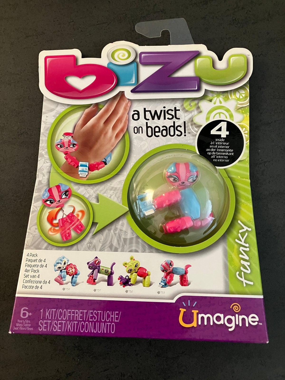 Nieuw: Bizu armbandjes set van 4, Sieraden, Tassen en Uiterlijk, Kindersieraden, Ophalen of Verzenden, Nieuw, Overige kleuren