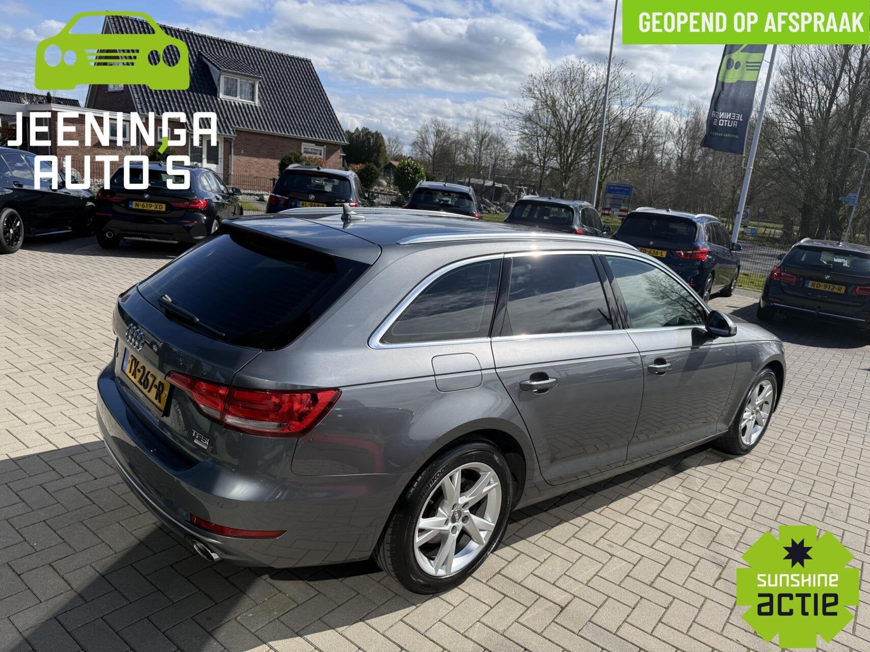 Audi A4 Avant 2.0 TFSI MHEV Design|Stoelverwarming|Navi, Auto's, Stof, 1984 cc, 84 €/maand, 1500 kg