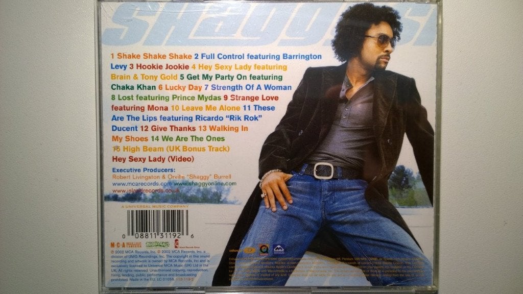 Shaggy - Lucky Day, Ophalen of Verzenden, Zo goed als nieuw, Album