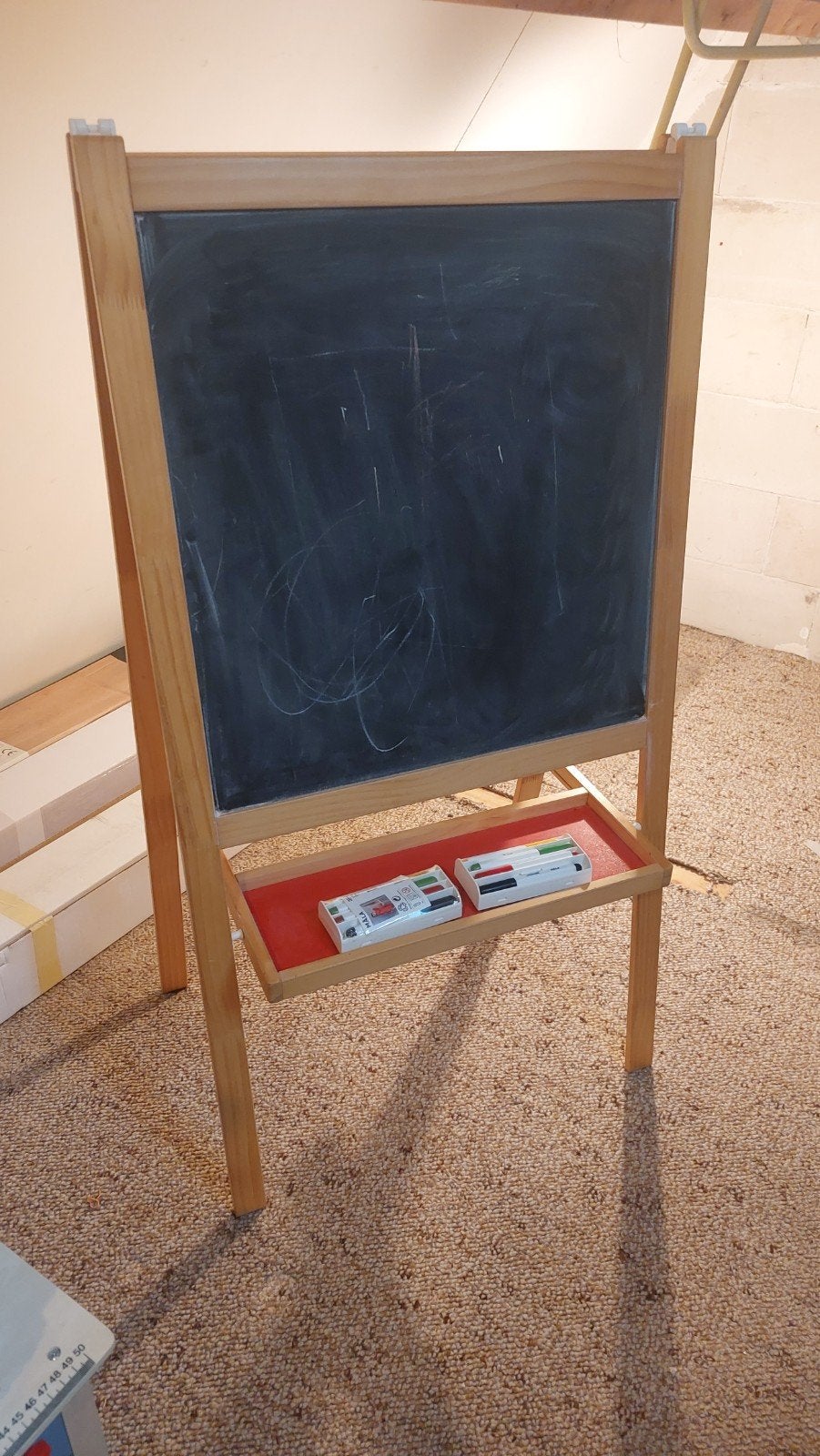 Ikea schoolbord, Ophalen, Krijtbord