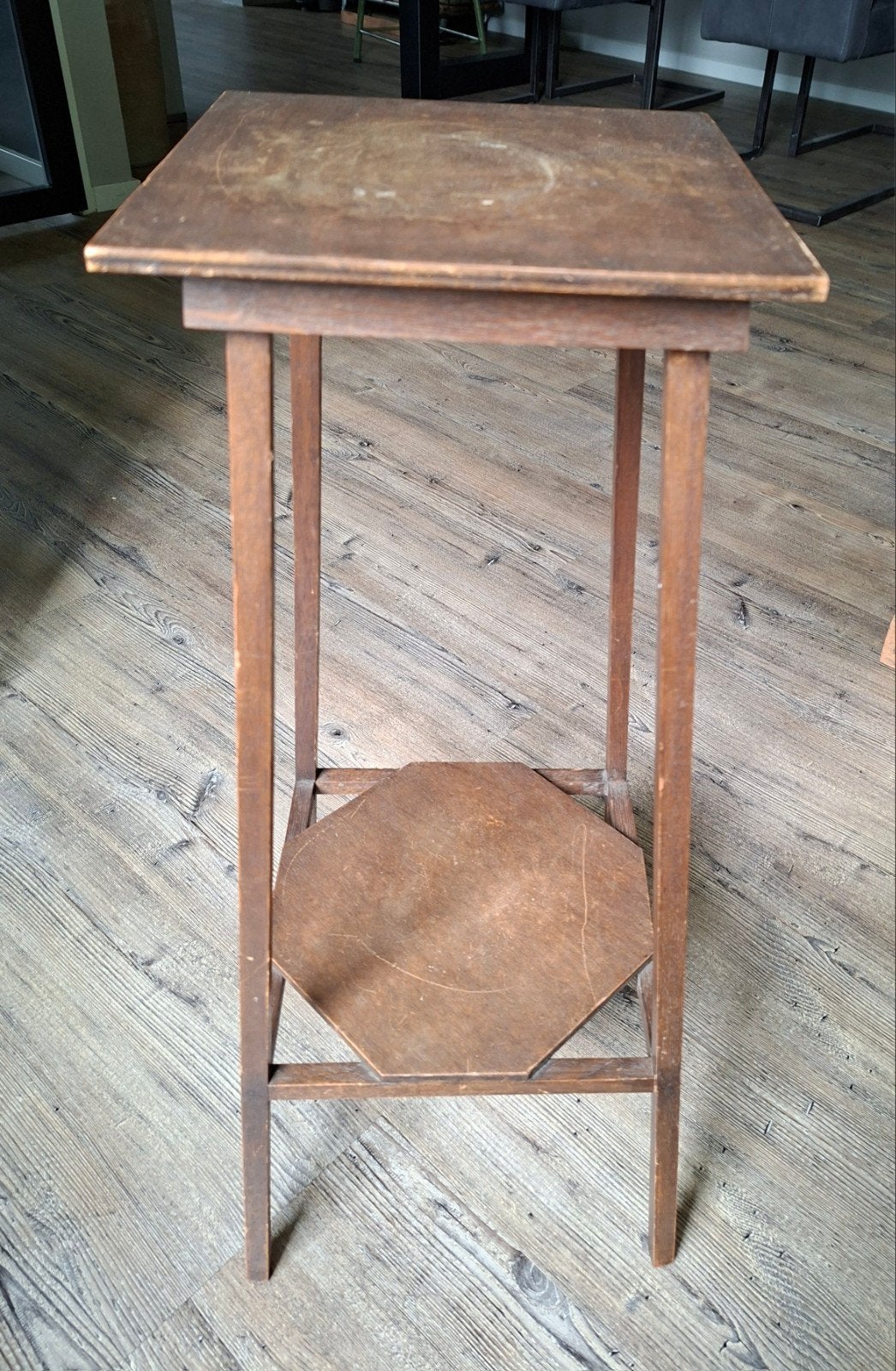 Vintage houten plantentafel, Ophalen