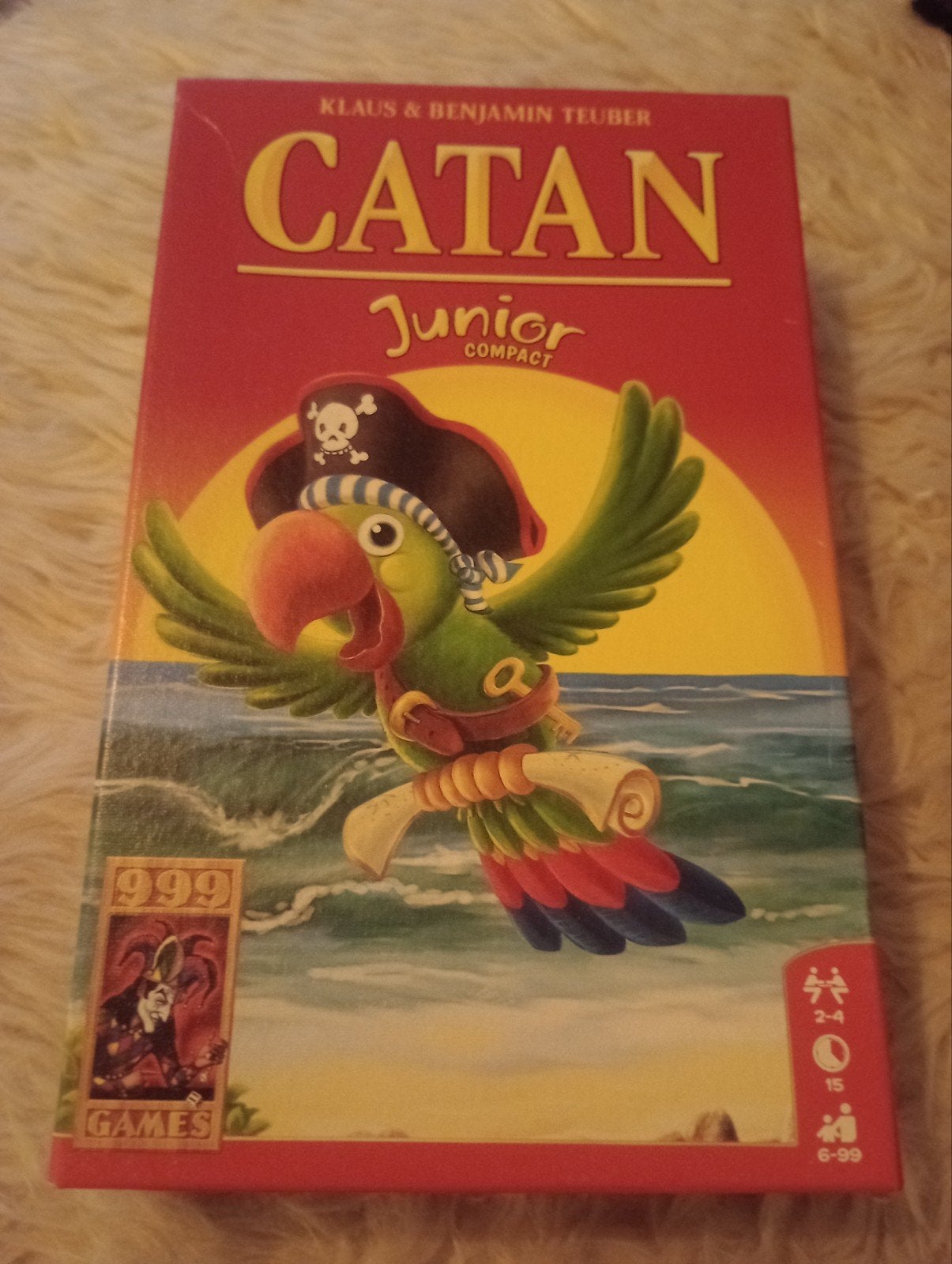 Catan Junior Compact - Reisspel voor jonge avonturiers, Ophalen of Verzenden, Zo goed als nieuw, Een of twee spelers, 999 Games