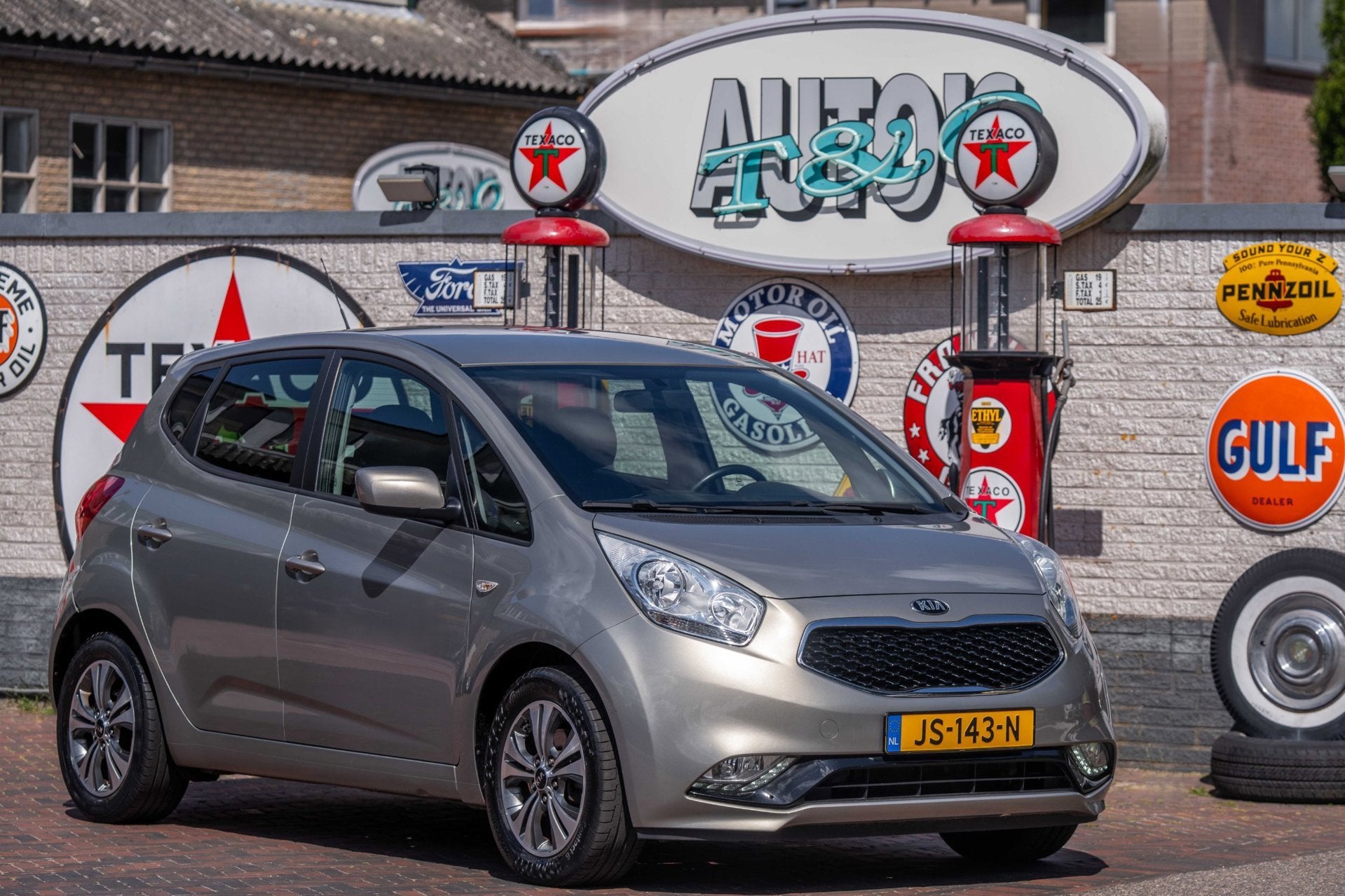 Kia Venga 1.6 CVVT DynamicPLusLine Automaat 1e Eig. +NAP NL-, Auto's, Dealer onderhouden, Gebruikt, 4 cilinders, 1197 kg