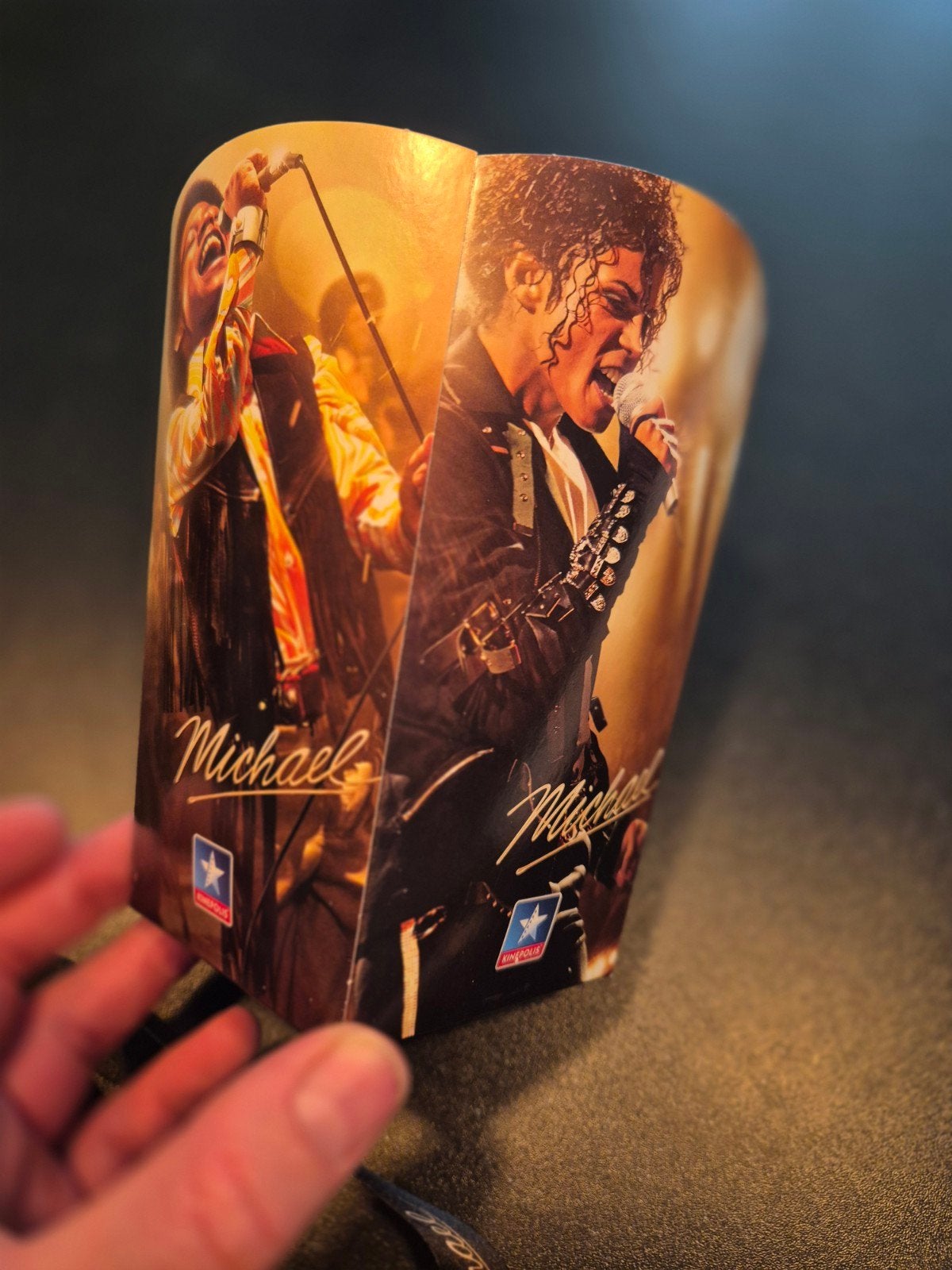 Michael Jackson Kinepolis Popcornbeker, Ophalen of Verzenden, Gebruikt, Gebruiksvoorwerp