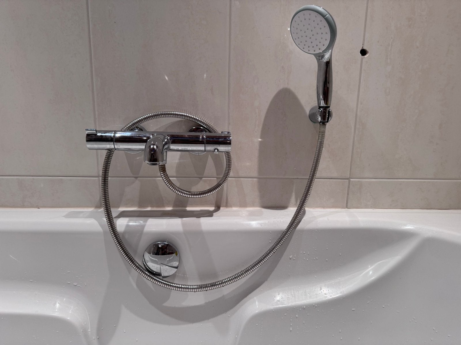 Hansgrohe badkraan, zo goed als nieuw, Doe-het-zelf en Verbouw, Sanitair, Ophalen, Zo goed als nieuw, Chroom, Kraan
