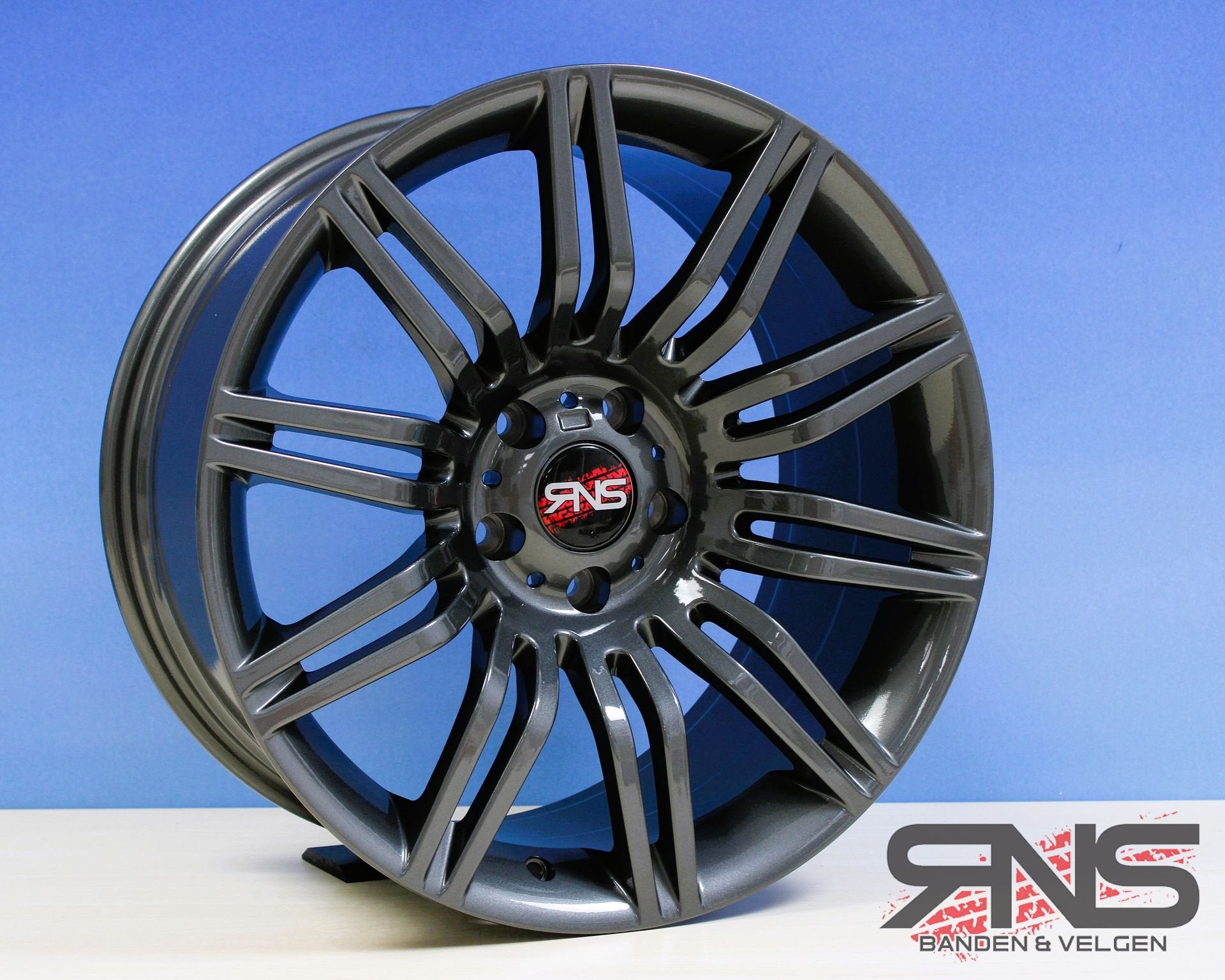 5x120 19 inch Bmw Breedset Frankfurt Velgen E39 E60 E61 E63, Velg(en), -, -, Nieuw