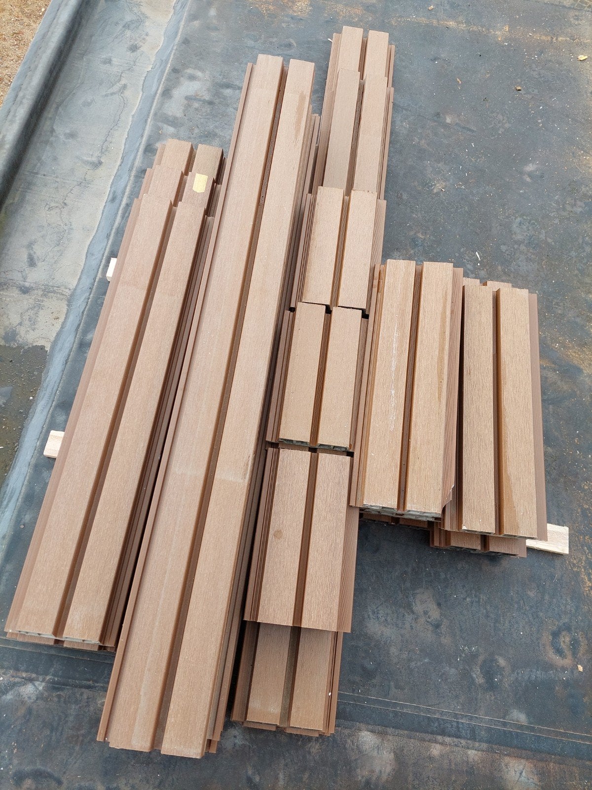Fiberdeck weo 60 TEAK, Ophalen, Minder dan 25 mm, Nieuw, Plank