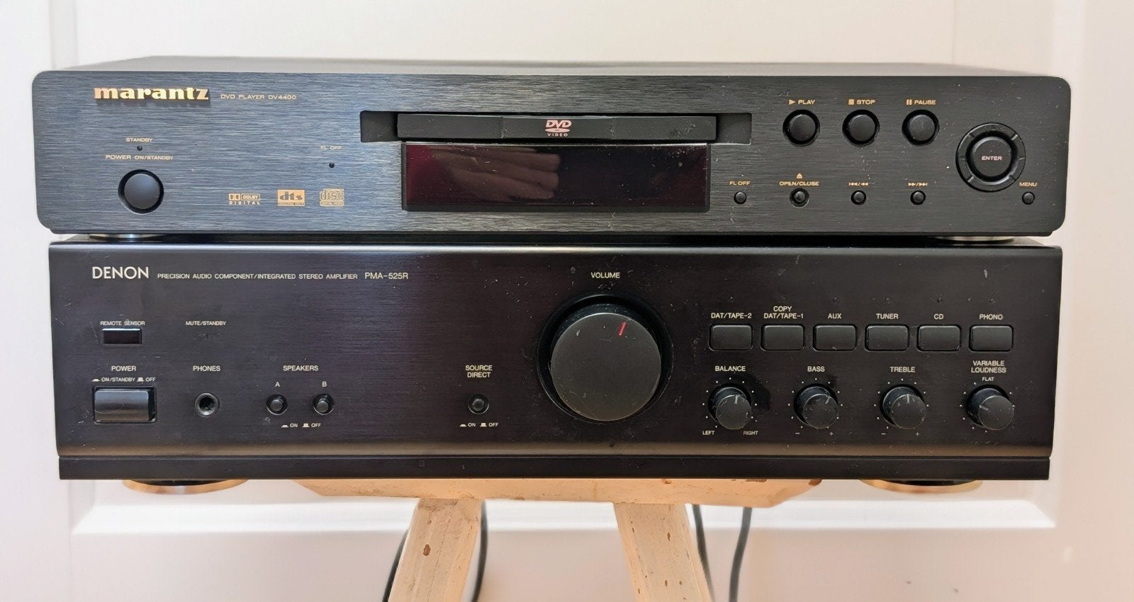 Complete Denon & Marantz  Hifi Set – Versterker + CD/DVD, Audio, Tv en Foto, Ophalen, Gebruikt, Cd-speler, Denon