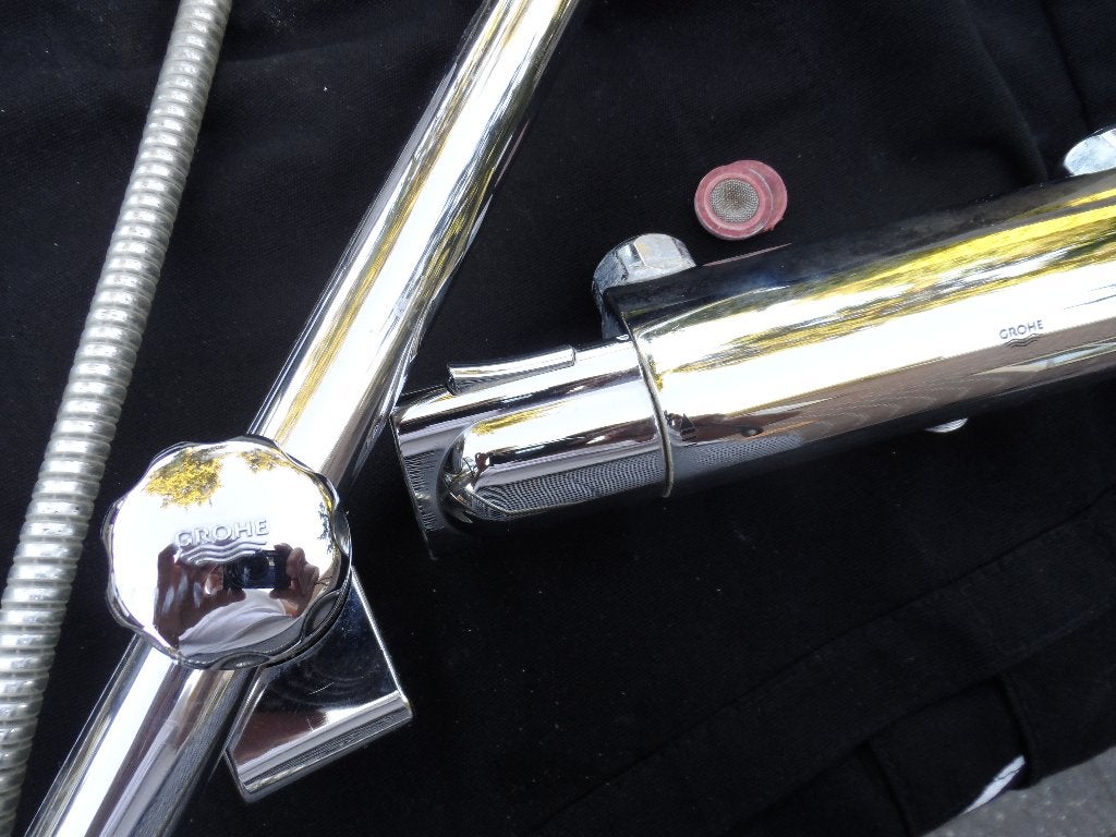 thermostaatkraan Grohe, Ophalen, Gebruikt, Chroom, Douche