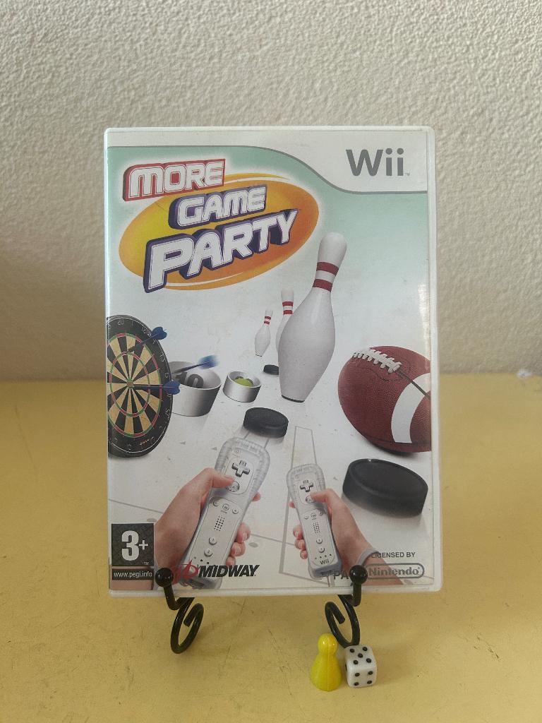 More Game Party Nintendo Wii, Ophalen of Verzenden, Zo goed als nieuw, Sport, 3 spelers of meer