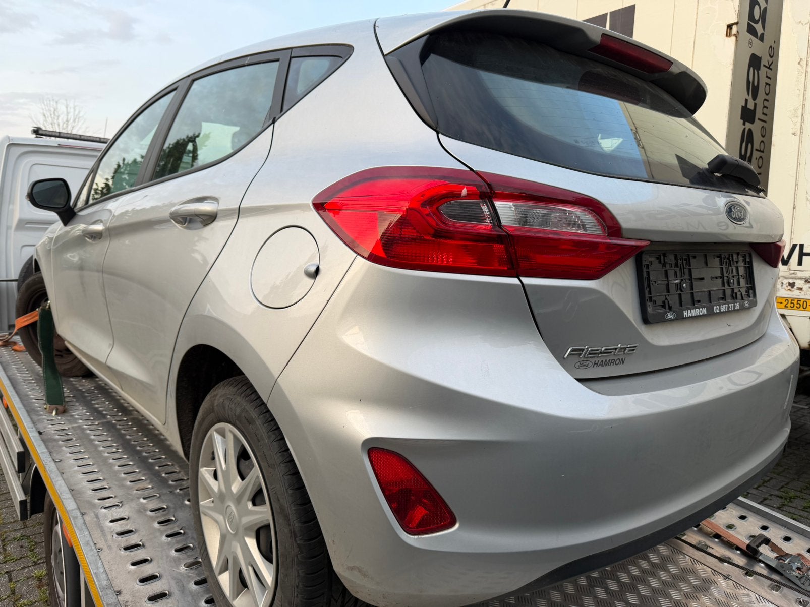 Ford Fiesta 1.1 2019 Airco 104.000KM koelers chassis OK!, Auto diversen, Ophalen, Benzine, Ford