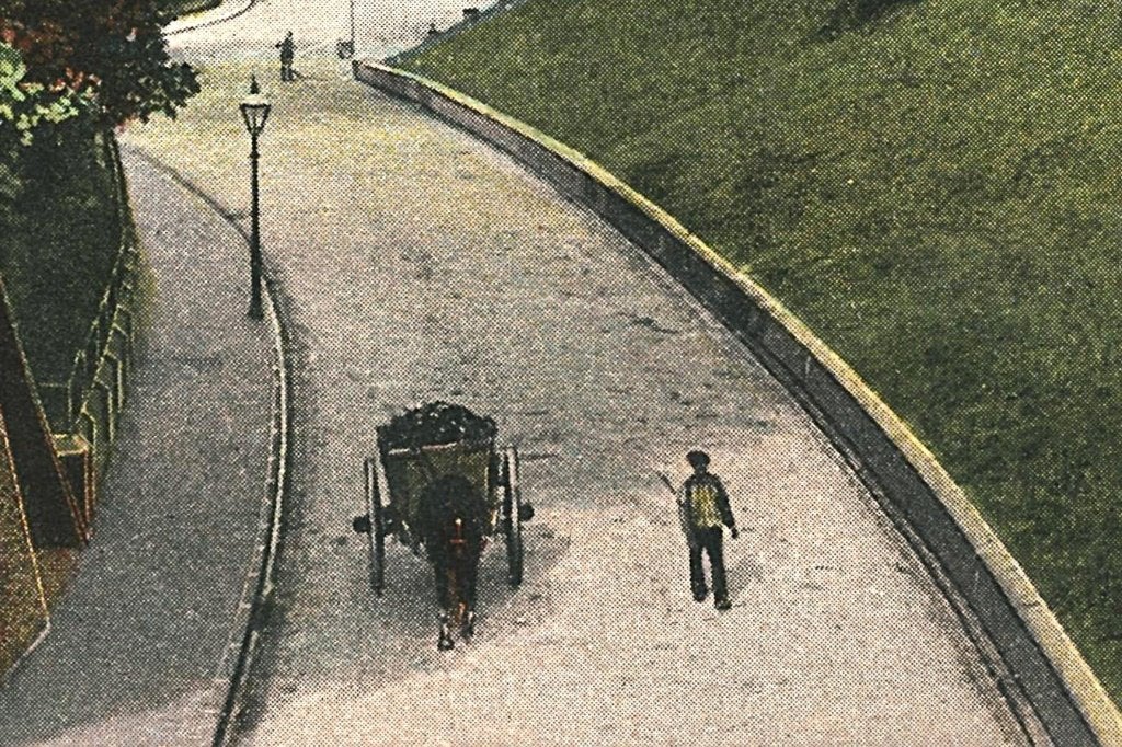 969181	Nijmegen	Voerweg	1907	Gelopen met postzegel, Ophalen of Verzenden, Voor 1920, Gelopen, Gelderland