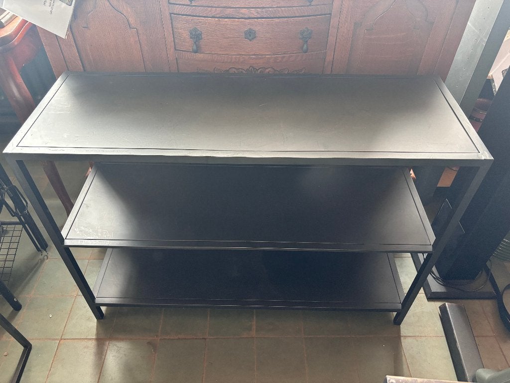 Metalen organizer kast industrieel zwart  CS27200, Ophalen, Met plank(en), Gebruikt, 50 tot 100 cm