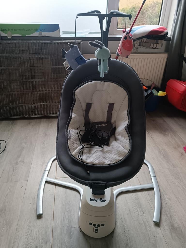 Babymoov schommelstoel, Kinderen en Baby's, Wipstoeltjes, Schommelstoel, Verstelbaar, Zo goed als nieuw, Ophalen