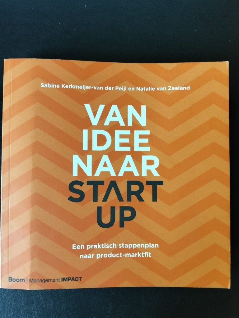 Van idee naar Startup, Boeken, Studieboeken en Cursussen, Zo goed als nieuw, HBO, Beta, Ophalen of Verzenden