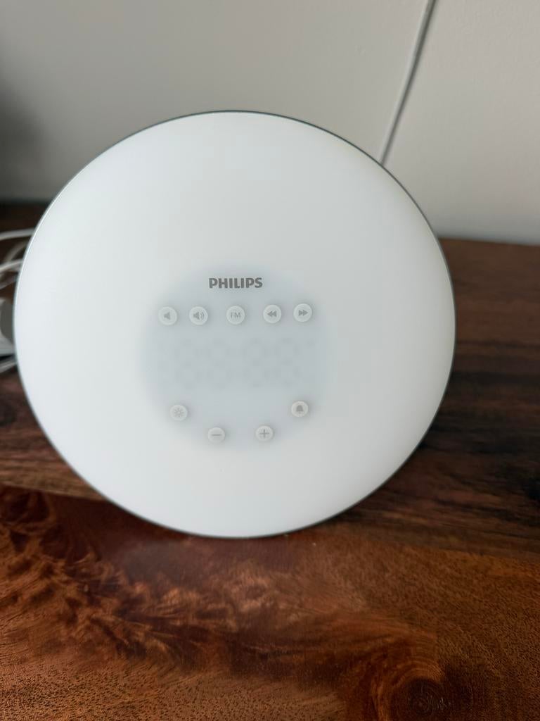 Philips Wake-up Light HF3505/01 - Lichtwekker, Witgoed en Apparatuur, Wekkers, Ophalen of Verzenden, Zo goed als nieuw, Digitaal