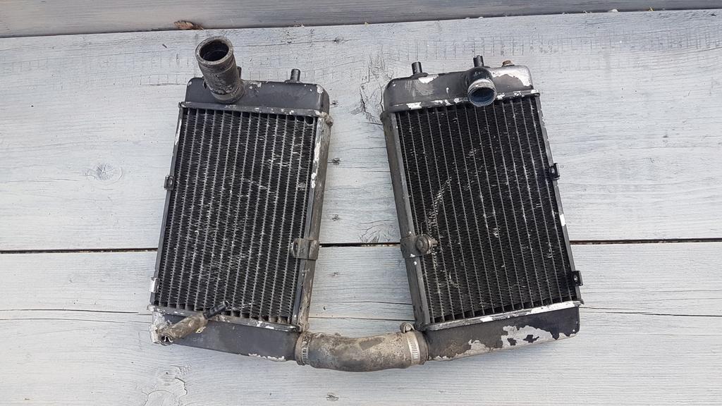 Aprilia rsv1000 rsv 1000 rsv 1998/2004 radiateur koelers, Ophalen of Verzenden