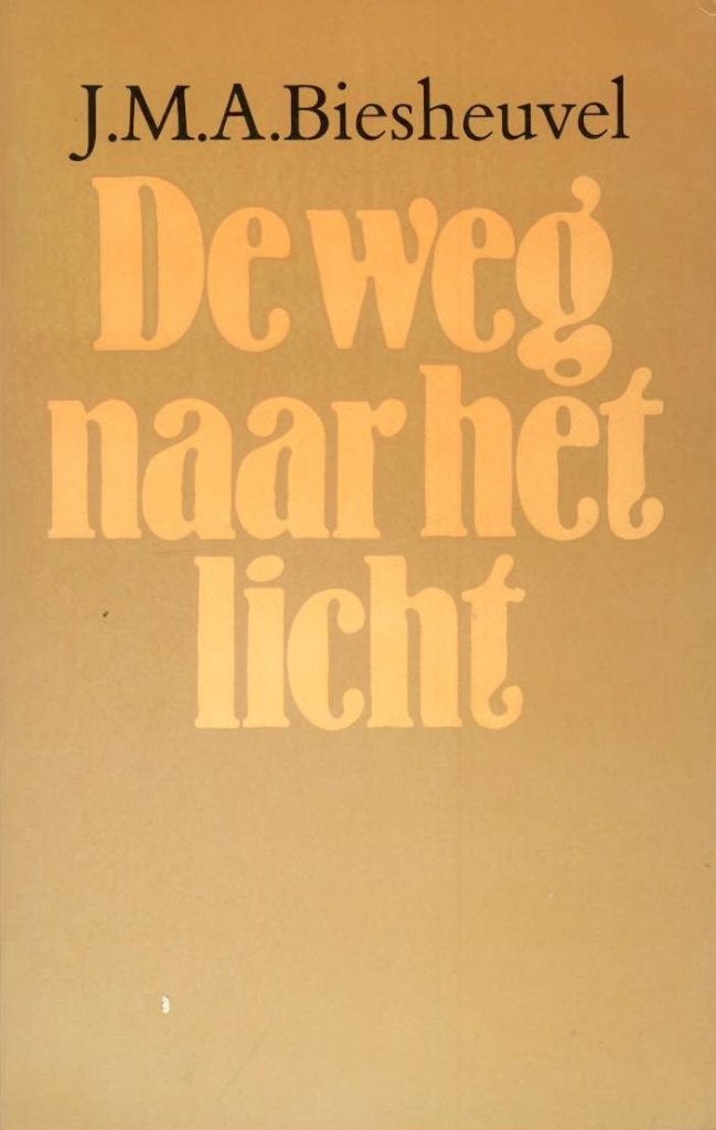 J.M.A. Biesheuvel - De weg naar het licht, Boeken, Ophalen of Verzenden, Gelezen, J.M.A. Biesheuvel, Nederland