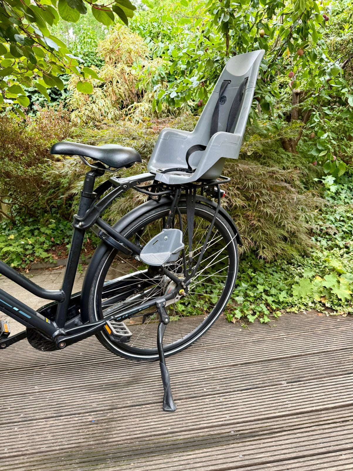 Bobike Maxi Classic fietsstoeltje, Fietsen en Brommers, Fietsaccessoires | Fietsstoeltjes, 15 t/m 25 kg, Achterzitje, Voetsteuntjes