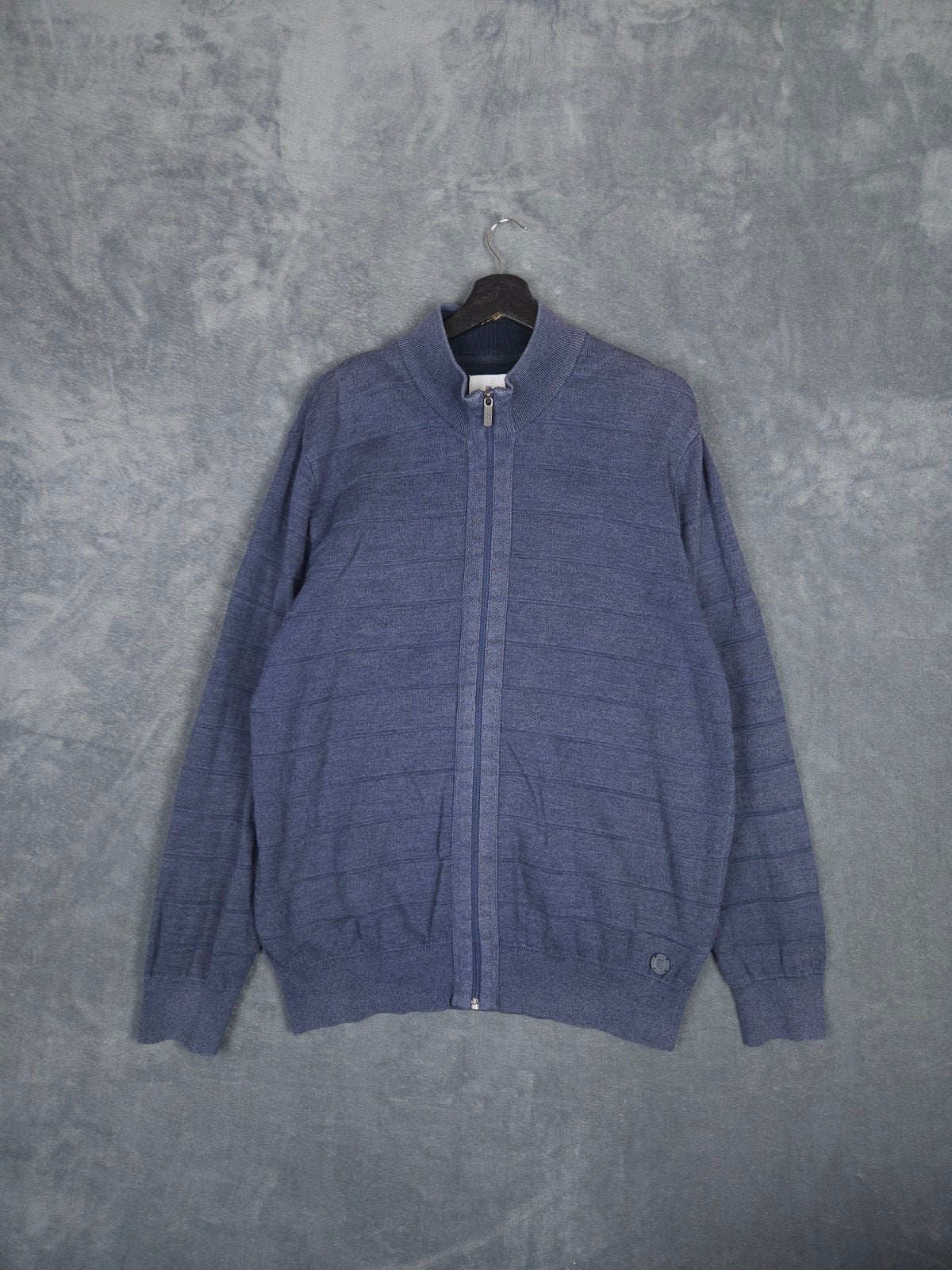 State Of Art Vest Met Rits Trui XXL Blauw Katoen Heren Kledi, State of Art, Blauw, ., Overige maten