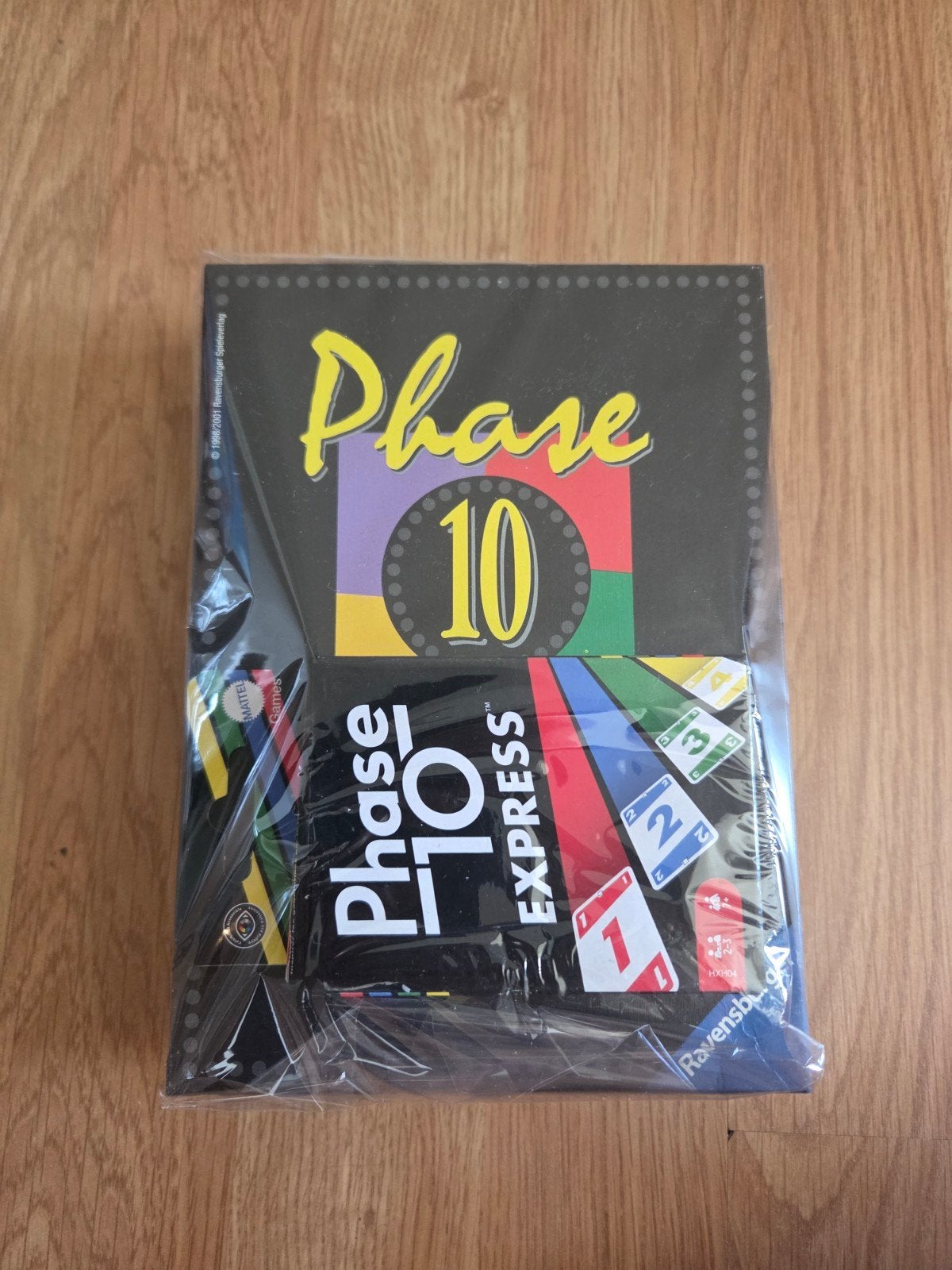 Phase 10 pakket: kaartspel + express, Vijf spelers of meer, Ophalen of Verzenden, Zo goed als nieuw, Ravensburger