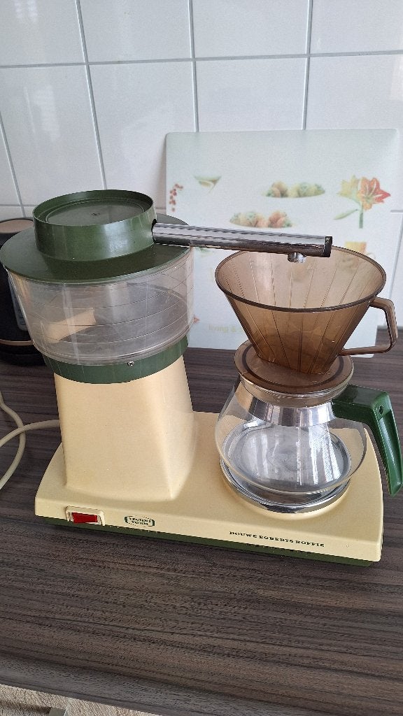 Technivorm MoccaMaster Type 70 D.E. Douwe Egberts Vintage, Ophalen, Gebruikt, Overige modellen, Gemalen koffie