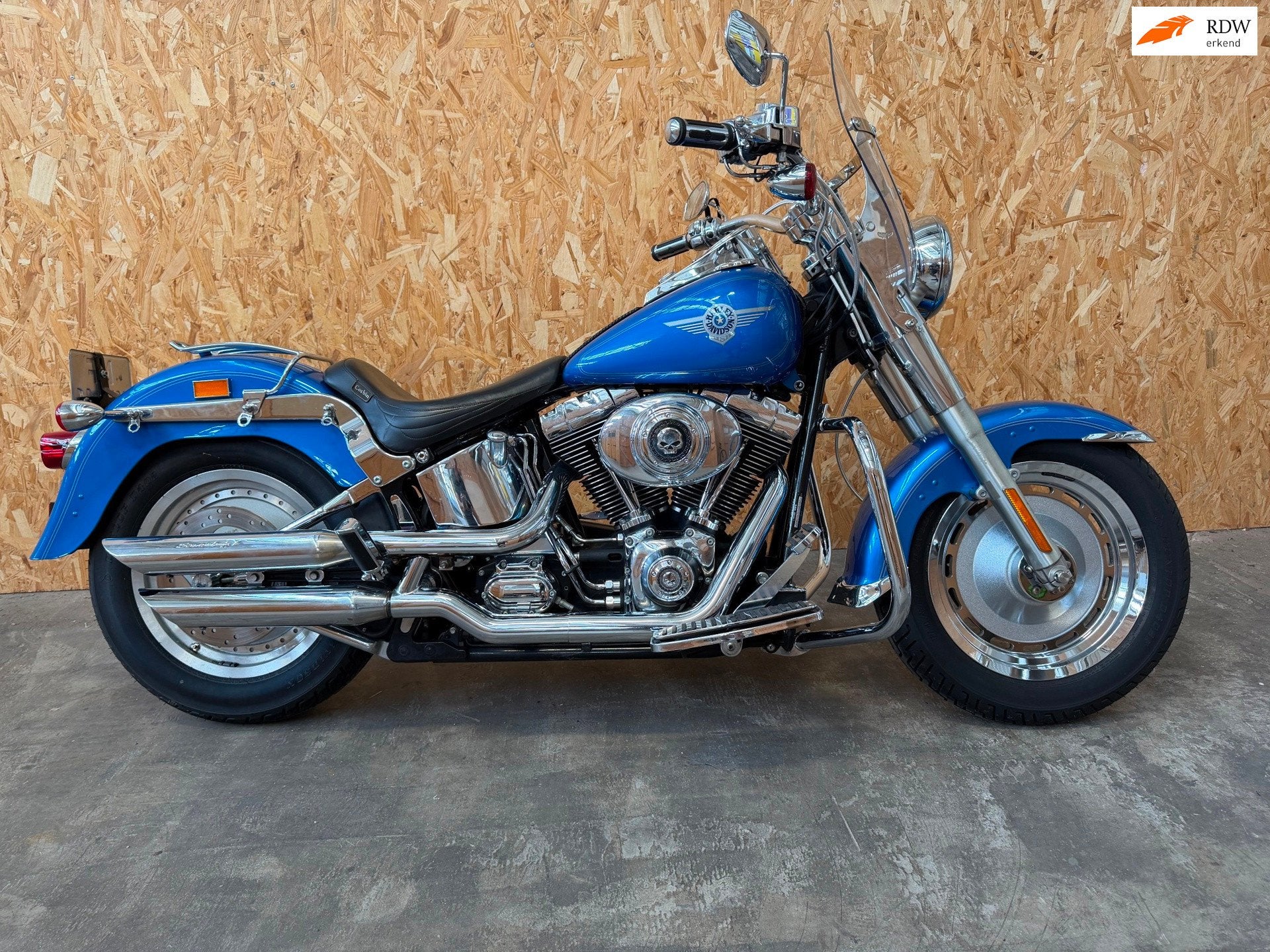 Harley Davidson Fatboy carberateur nette motor Fat Boy, Motoren, Motoren | Harley-Davidson, Bedrijf, Chopper, meer dan 35 kW