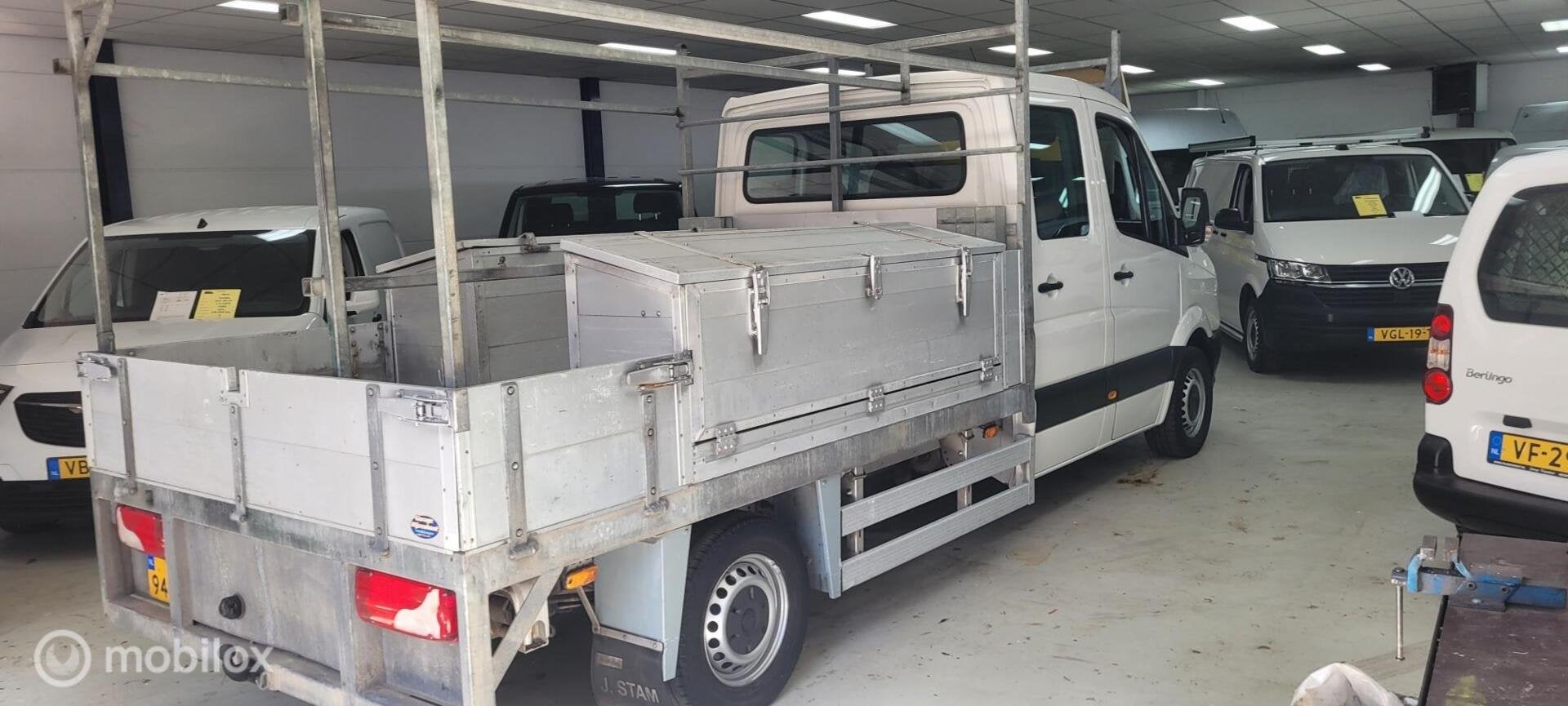 Volkswagen Crafter Pick-Up DC 2.0 TDI Airco Cruise, Euro 5, Achterwielaandrijving, Gebruikt, 4 cilinders