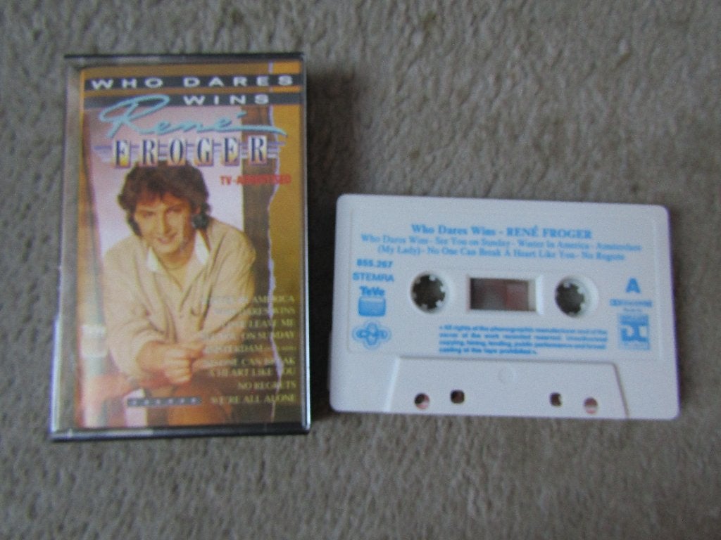 Cassette: Rene Froger - Who dares wins, Gebruikt, 1 bandje, Ophalen of Verzenden, Origineel