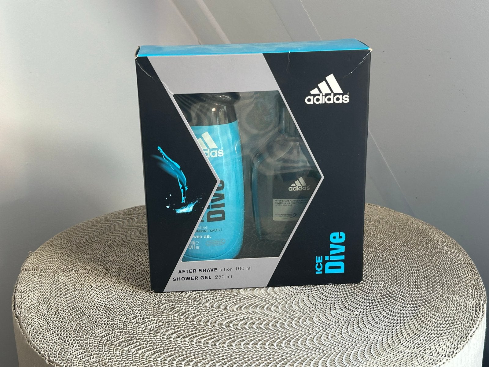 Adidas Ice Dive Cadeauset: After Shave & Douchegel, Ophalen of Verzenden, Nieuw, Bad & Douche