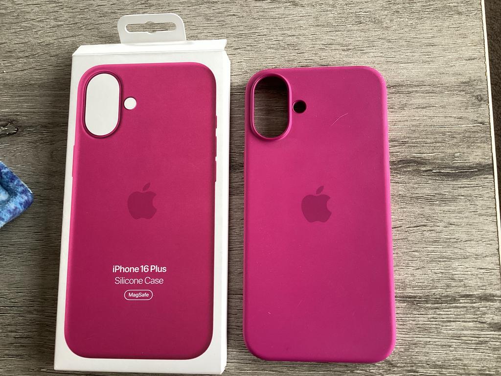 Apple iPhone 16 Plus Siliconen Hoesje MagSafe - Fuchsia, Telecommunicatie, Mobiele telefoons | Hoesjes en Frontjes | Apple iPhone