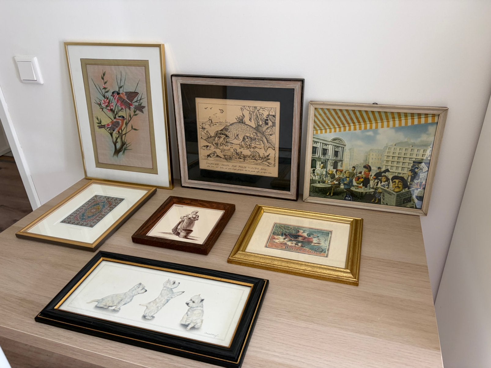 8 lijsten, Huis en Inrichting, Woonaccessoires | Lijsten, Ophalen of Verzenden, Zo goed als nieuw, Hout, Minder dan 50 cm