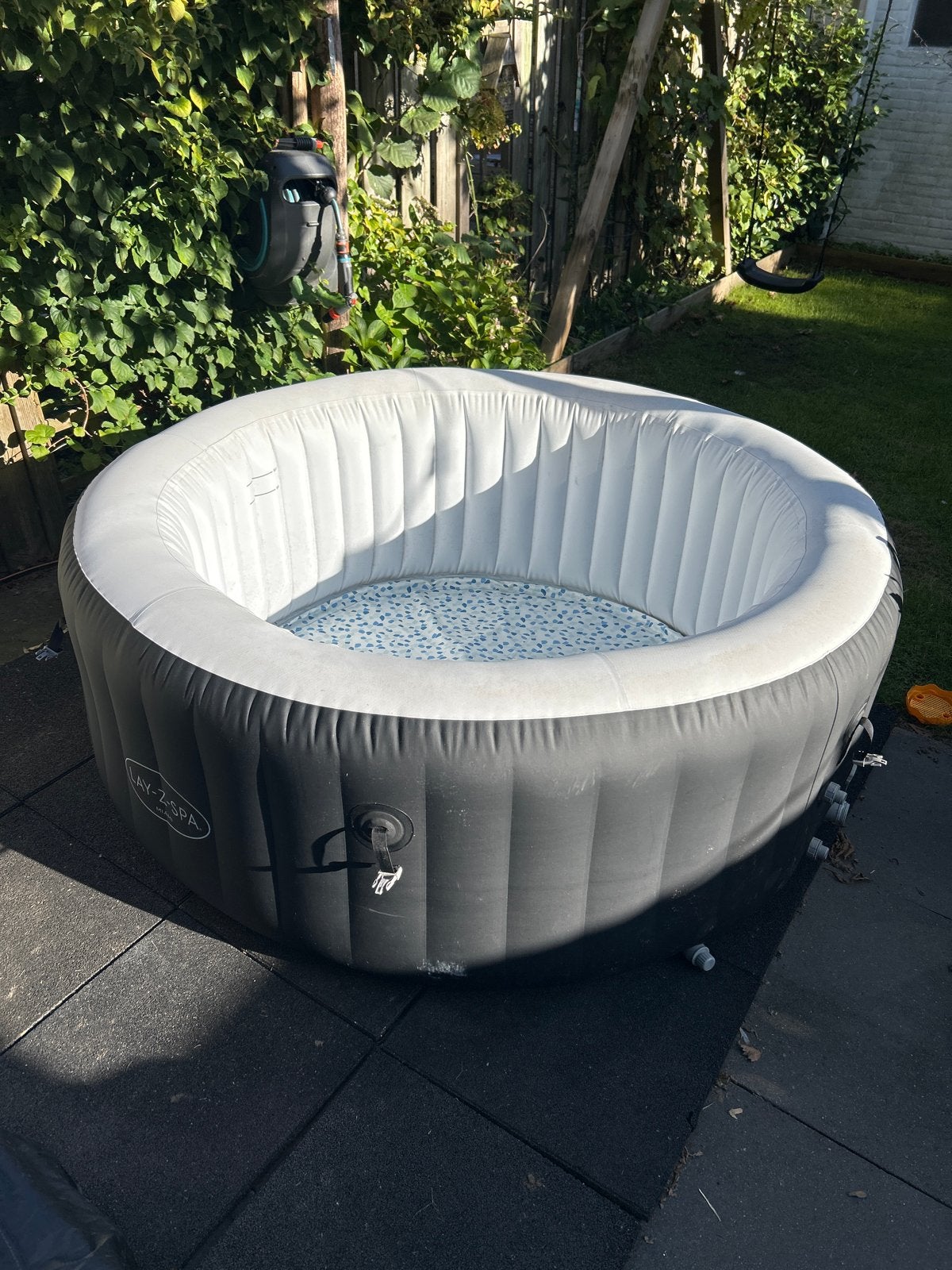 Lay-Z-Spa opblaasbare jacuzzi met bubbels en verwarming, Ophalen, Gebruikt, 200 tot 300 cm, Opblaaszwembad