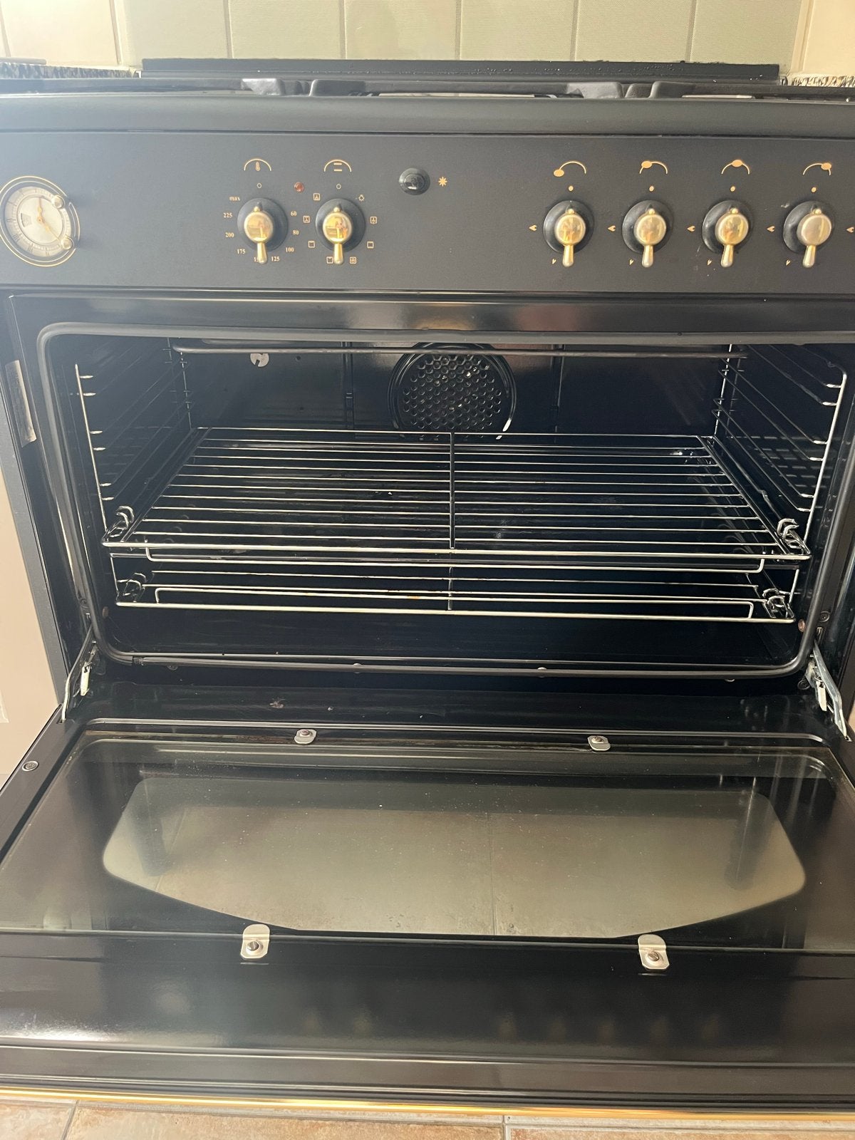Etna Vrijstaand 5-pits Gasfornuis met Oven, Ophalen, Hete lucht, 60 cm of meer, Zo goed als nieuw