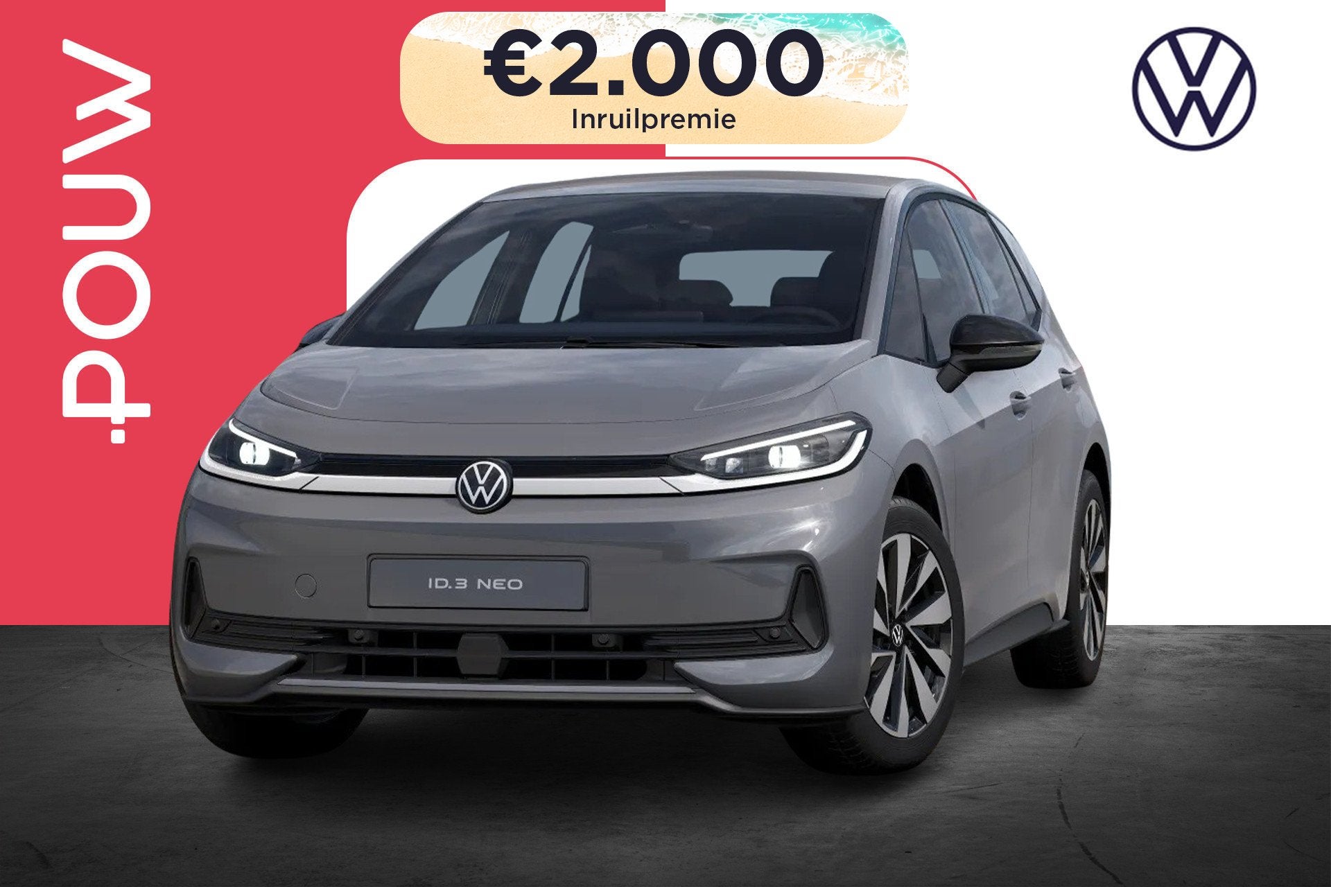 Volkswagen ID.3 Neo Trend 170pk 50 kWh | Comfort Pakket | Cr, Auto's, 12 maanden, Zwart, ID.3, 416 km