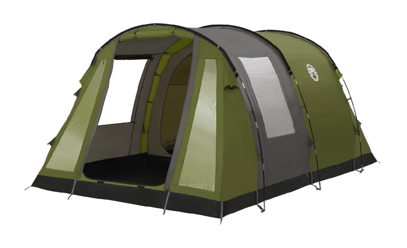 GRATIS -  COLEMAN TUNNELTENT COOK 4 - GROEN, Caravans en Kamperen, Ophalen, Zo goed als nieuw, Tot en met 4