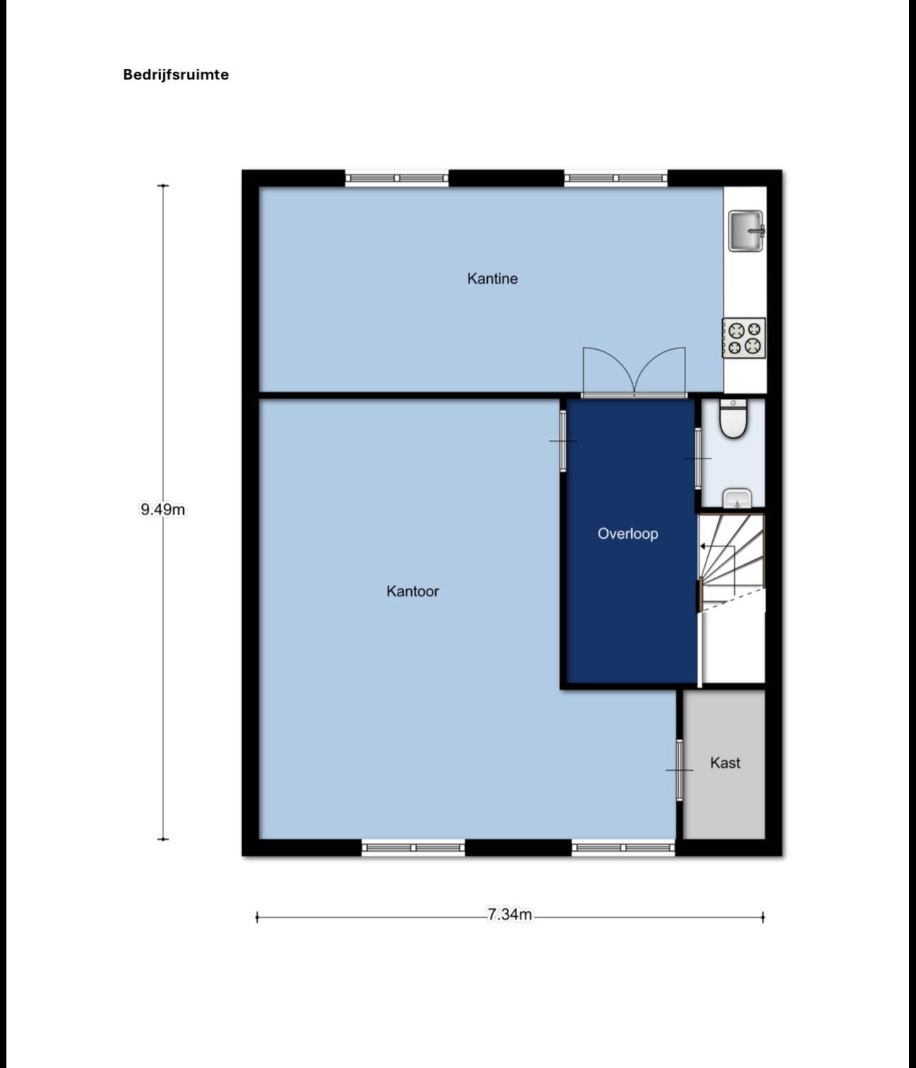 Bedrijfshal te huur Waalwijk, Huizen en Kamers, Kamers te huur, 50 m² of meer