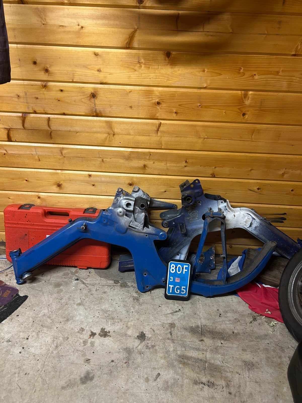 Puch frame met kenteken project, Ophalen, Gebruikt