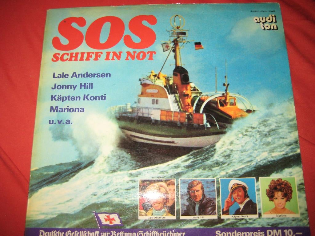 LP, SOS Schiff in Not, Ophalen of Verzenden, Zo goed als nieuw, 12 inch