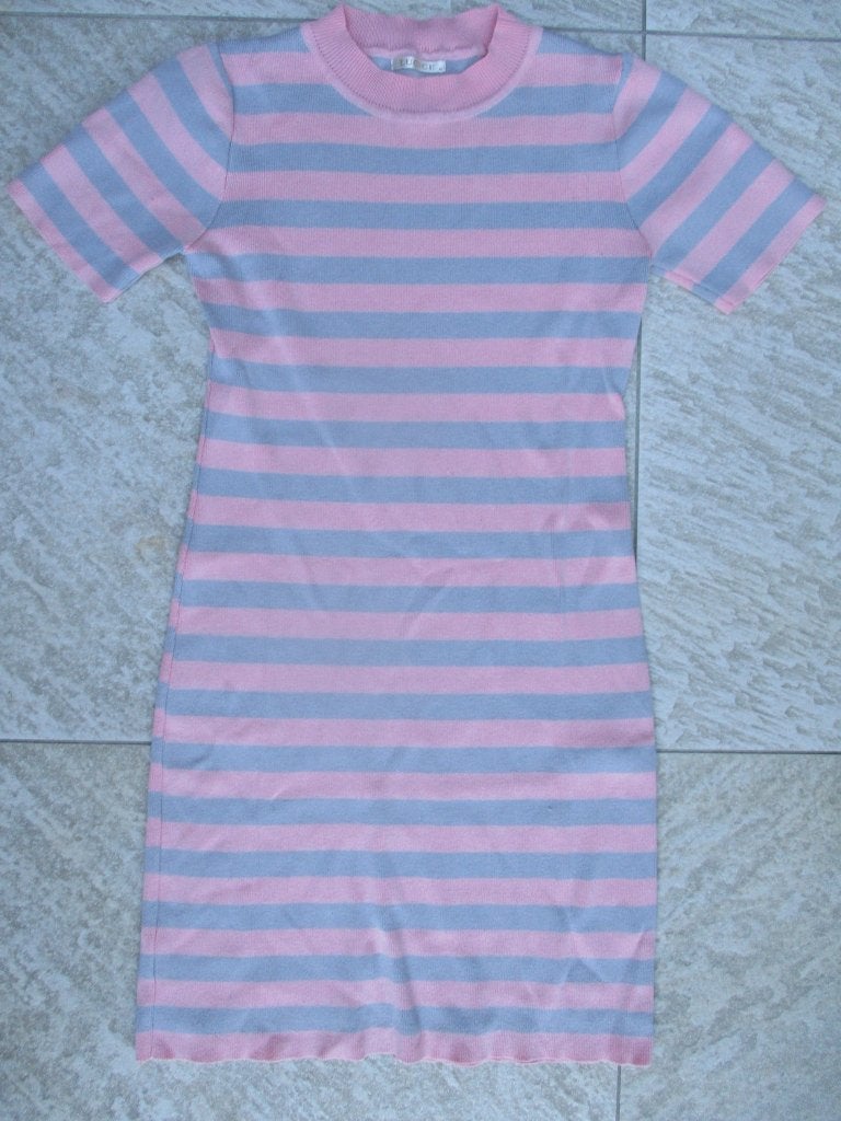 Luc-Ce jurk lila / roze gestreept jurkje maat 38 (M), Maat 38/40 (M), Luc-Ce, Ophalen of Verzenden, Zo goed als nieuw