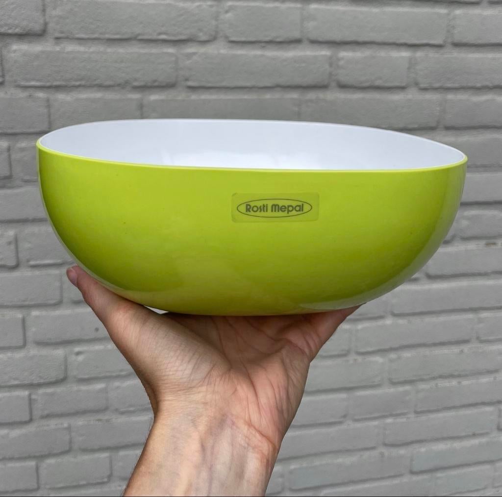 Mepal camping servies: slakom en 6 soepkommen - topstaat, Caravans en Kamperen, Kampeeraccessoires, Ophalen of Verzenden, Zo goed als nieuw