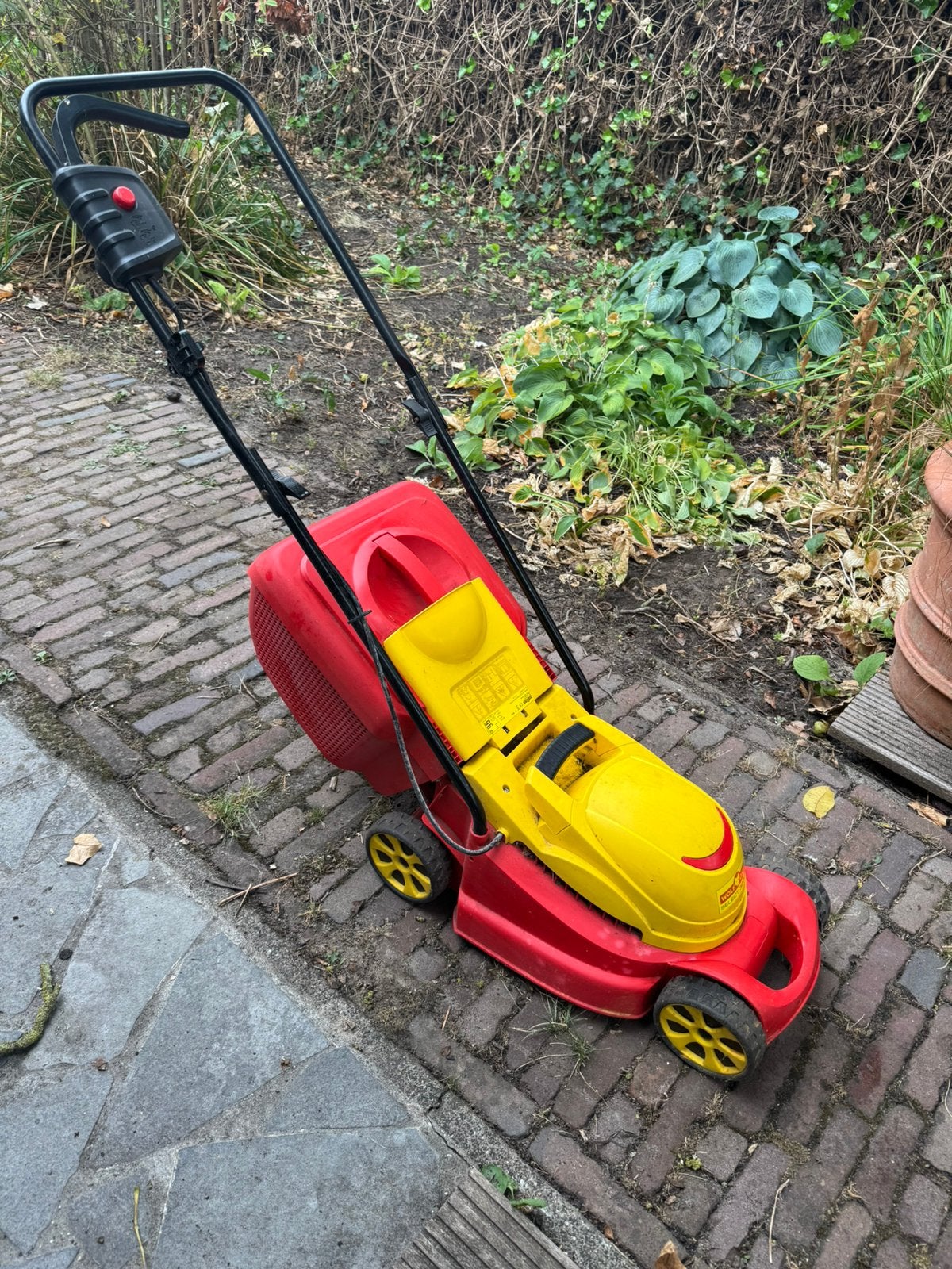 Elektrische grasmaaier Wolf Garten, Ophalen, Gebruikt, Elektrische grasmaaier, Opvangbak