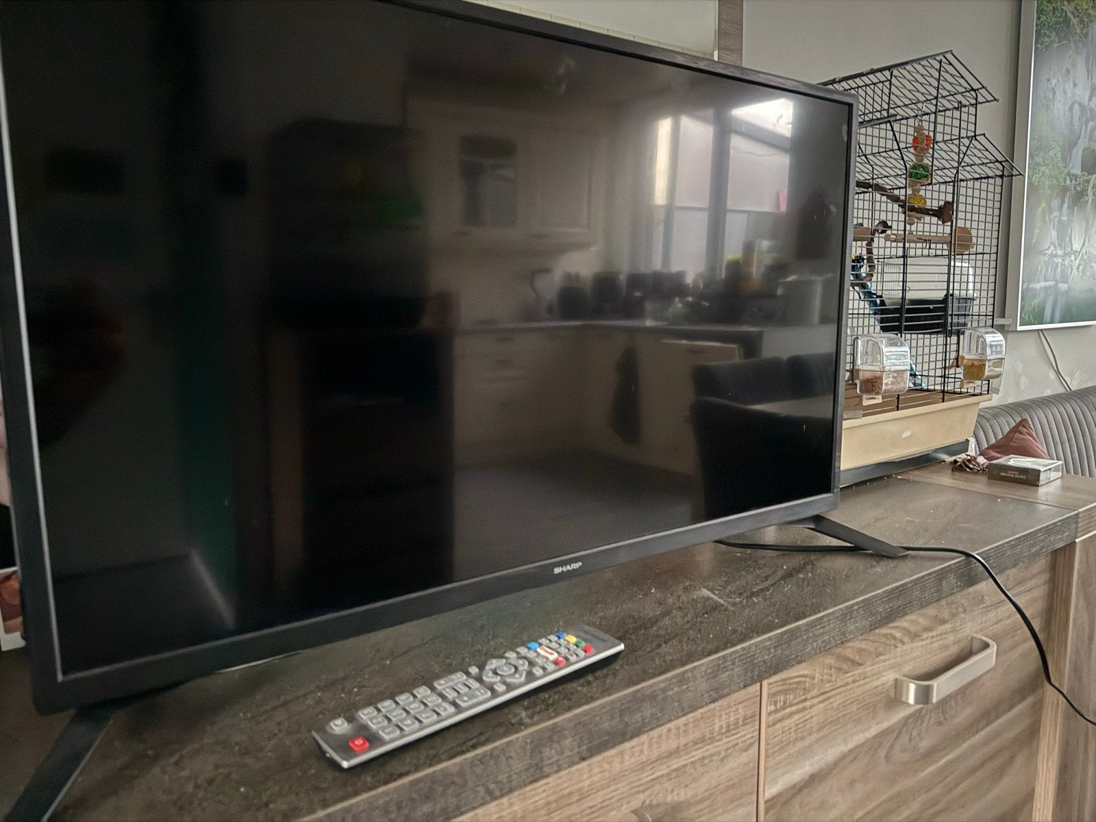 Sharp TV - Aquos 32BC5E smart tv, Audio, Tv en Foto, Televisies, Ophalen, LED, 80 tot 100 cm, Zo goed als nieuw