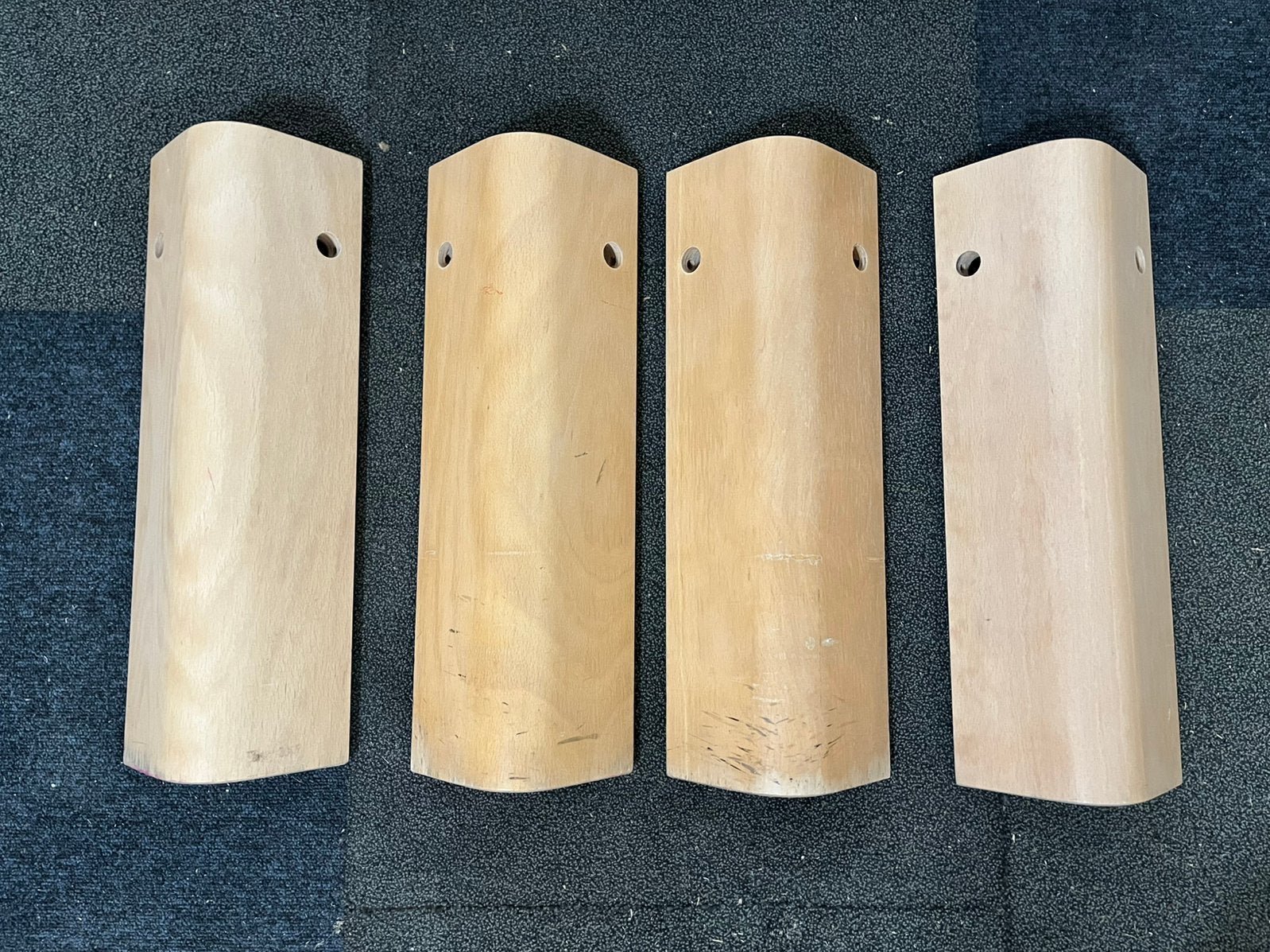 Auping auronde poten 48cm hoog, Gebruikt, Eenpersoons, Wit, Ophalen of Verzenden