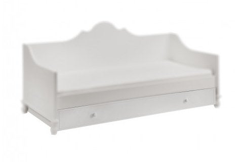 Klaudia 1-persoonsbed - Wit, Kinderen en Baby's, Kinderkamer | Bedden